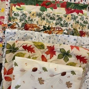 Tablecloths Vinyl Bundle of 9